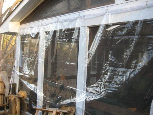 How To Hang Clear Vinyl Tarps