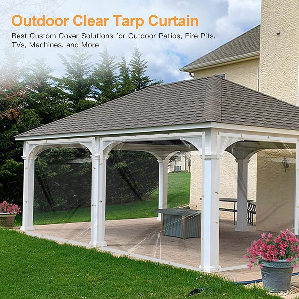Custom Clear Vinyl Tarp (Premium Quality)