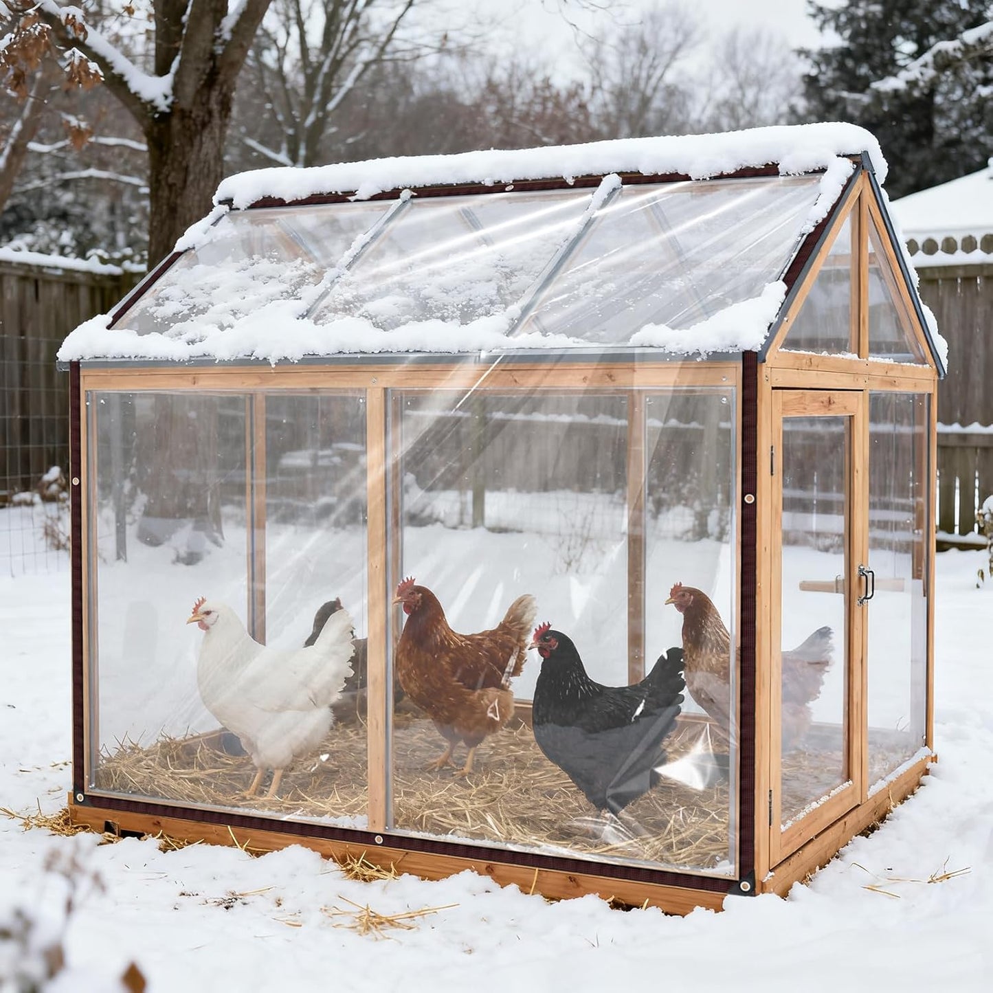 Custom Clear Vinyl Tarp (Premium Quality)